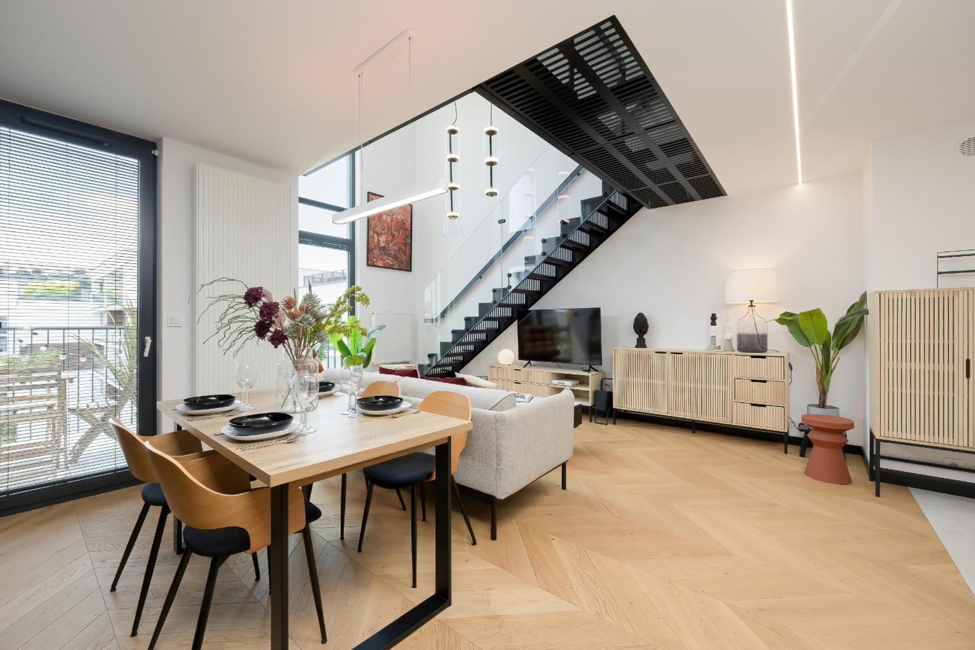 Ekskluzywny Z Antresola By Renters Prestige Apartament Warszawa
