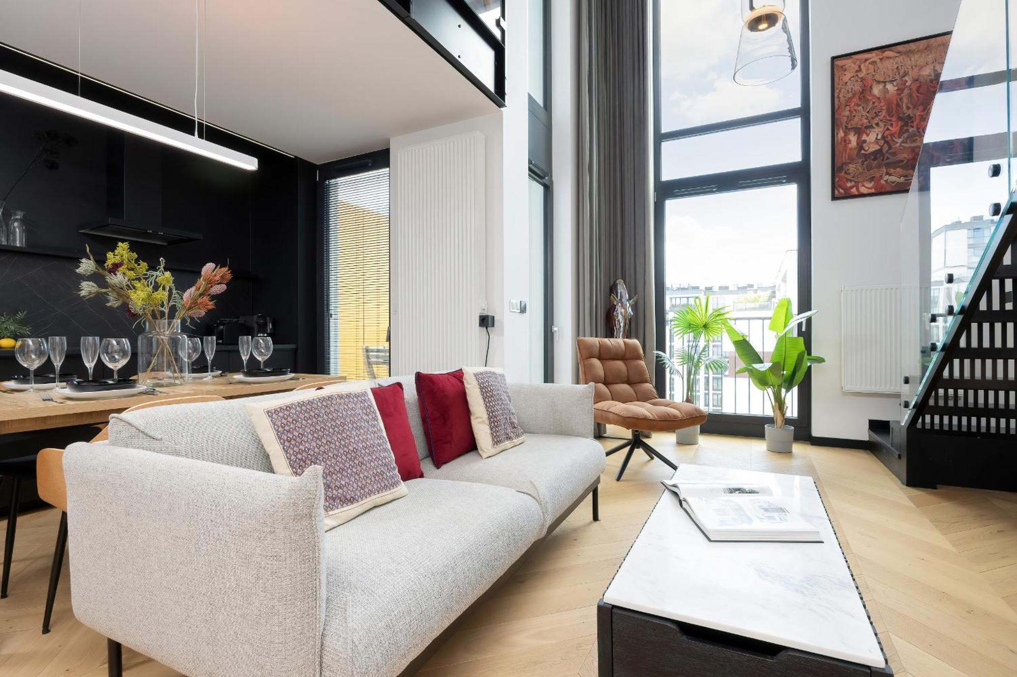 Apartament Ekskluzywny Z Antresola By Renters Prestige *